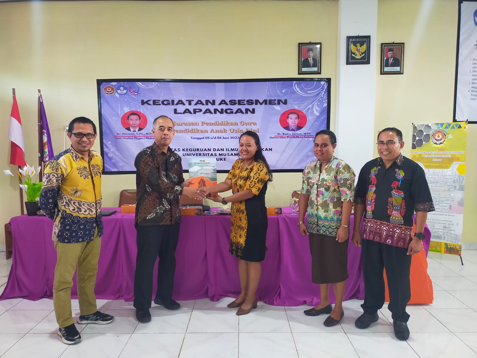 Asesmen Lapangan Jurusan Pendidikan Guru Pendidikan Anak Usia Dini oleh LAMDIK