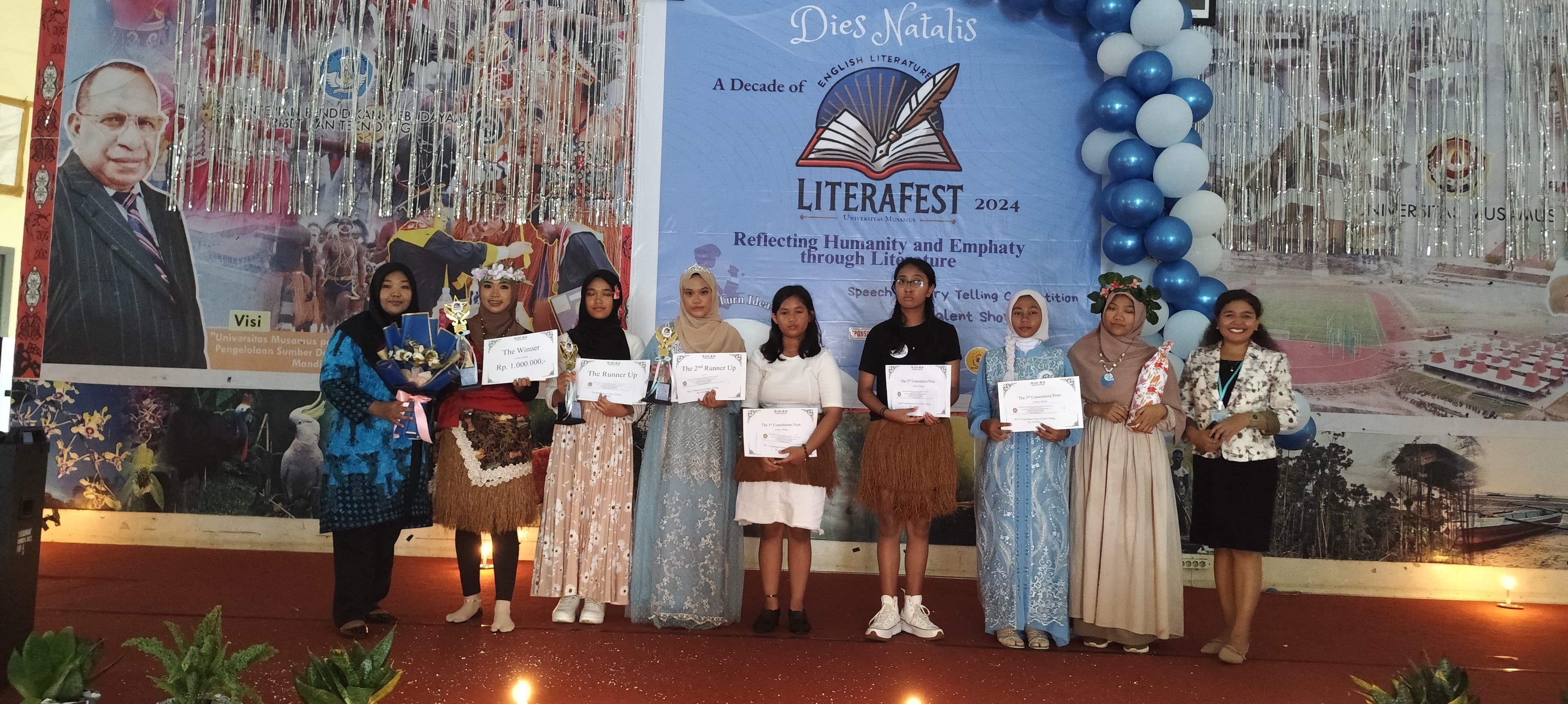Kegiatan Literafest 2024 Dalam Rangkat Dies Natalia Jurusan Sastra Inggris ke-10 Tahun