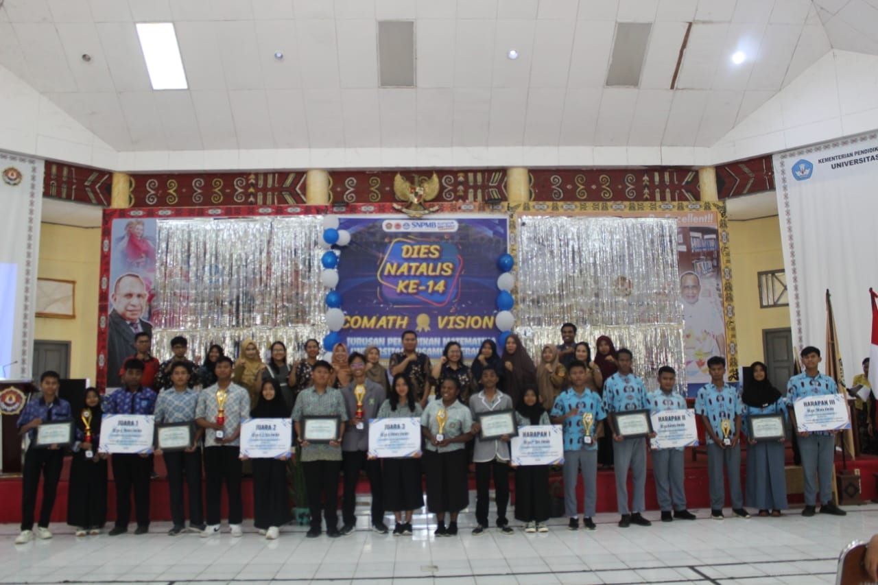 Kegiatan comath (competition of mathematics) dan vision (videographyc competition) Jurusan Pendidikan Matematika
